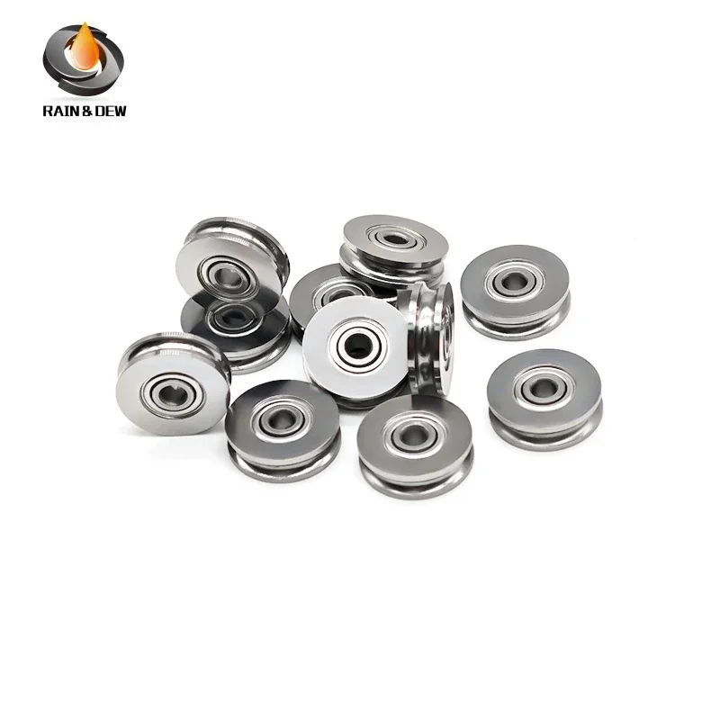 4PCS SU3-14ZZ Guide Rail Pulley U-shaped Bearing 3X14X4 mm Roller Bearing SU3-14 SU3-14Z
4PCS SU3-14ZZ Guide Rail Pulley U-shaped Bearing 3X14X4 mm Roller Bearing SU3-14 SU3-14Z