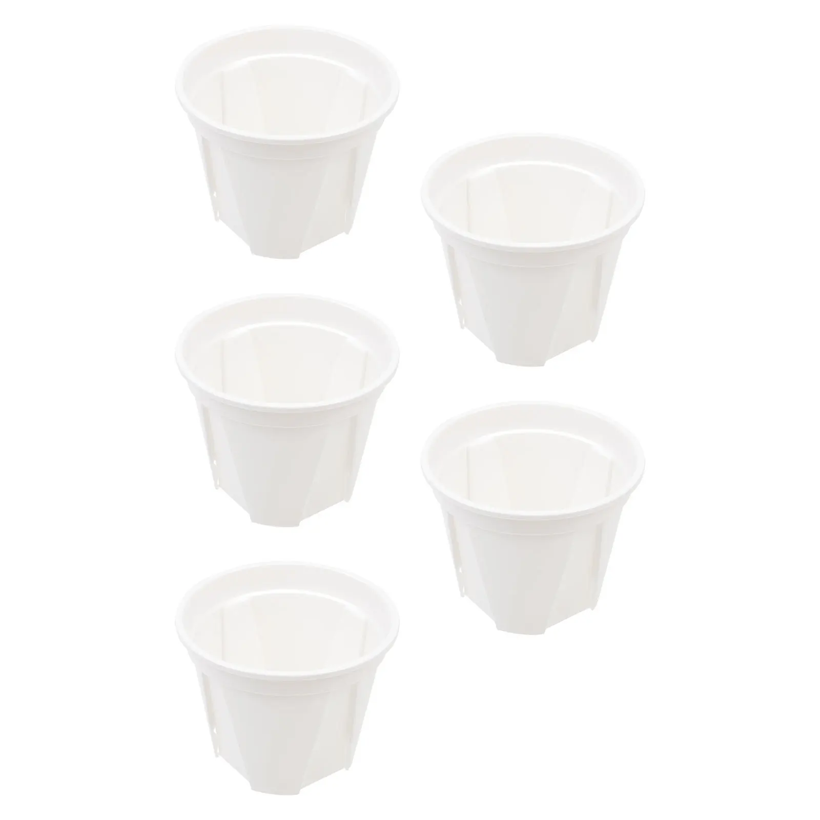 5 pcs Root Control Plant Pot Breathable Flowerpot For Succulents Orchids Indoor Gardening Decor Garden Planting Container
5 pcs Root Control Plant Pot Breathable Flowerpot For Succulents Orchids Indoor Gardening Decor Garden Planting Container