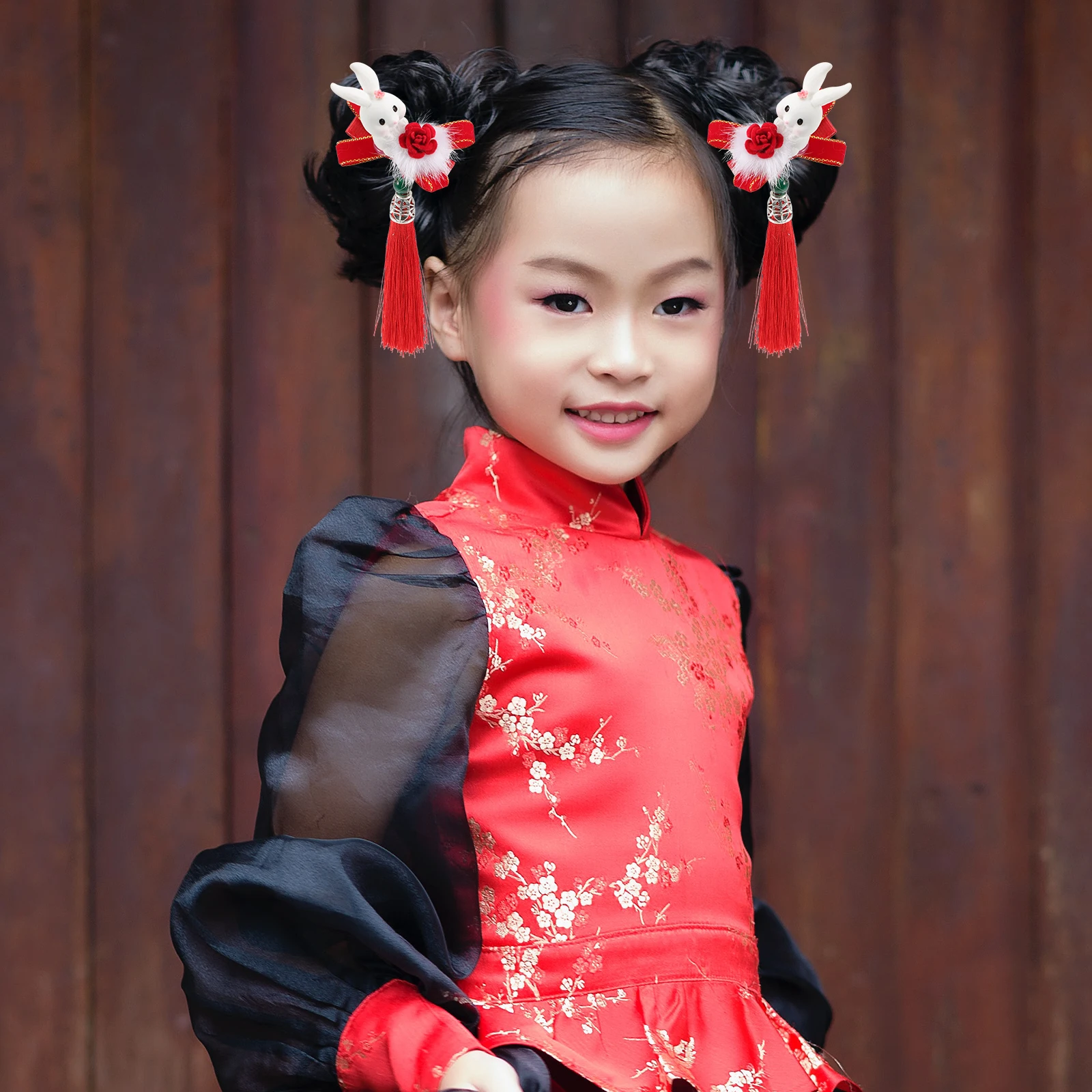 2 шт. заколки для волос с кроликами и кисточками в китайском стиле, детские заколки для вечеринок, милые аксессуары для волос с кроликами для девочек
2 шт. заколки для волос с кроликами и кисточками в китайском стиле, детские заколки для вечеринок, милые аксессуары для волос с кроликами для девочек