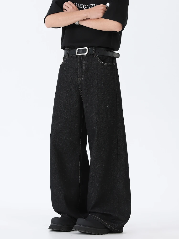 American Retro Straight Leg Jeans Men's Spring Summer Thin Loose Wide Leg Casual Long Pants Original Color Denim Loose Fit
American Retro Straight Leg Jeans Men's Spring Summer Thin Loose Wide Leg Casual Long Pants Original Color Denim Loose Fit