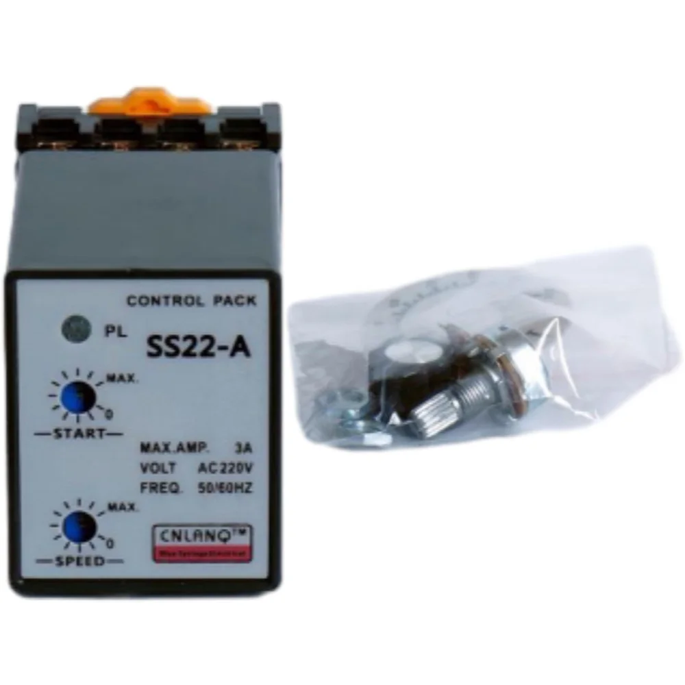SS22 AC220V 50Hz Stepless Adjustable 6-250W Single Phase Motor Speed Controller Governor 90-1400RPM Speed Regulator
SS22 AC220V 50Hz Stepless Adjustable 6-250W Single Phase Motor Speed Controller Governor 90-1400RPM Speed Regulator
