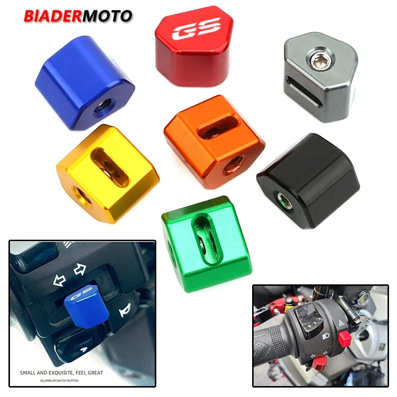 For BMW R1200GS R1250GS Adventure F850GS F750GS G310GS F800GS Motorcycle CNC Switch Button Turn Signal Key Cap gs1200 gs 1250 
For BMW R1200GS R1250GS Adventure F850GS F750GS G310GS F800GS Motorcycle CNC Switch Button Turn Signal Key Cap gs1200 gs 1250