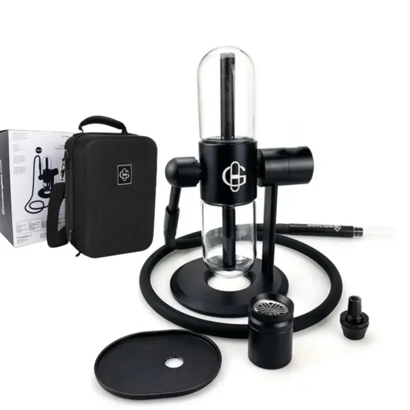 Gravity Hookah Water Pipe Set with Travel Backpack 360° Rotating Shisha for Dry Herb Tobacco, Portable Complete Smoking Kit
Gravity Hookah Water Pipe Set with Travel Backpack 360° Rotating Shisha for Dry Herb Tobacco, Portable Complete Smoking Kit