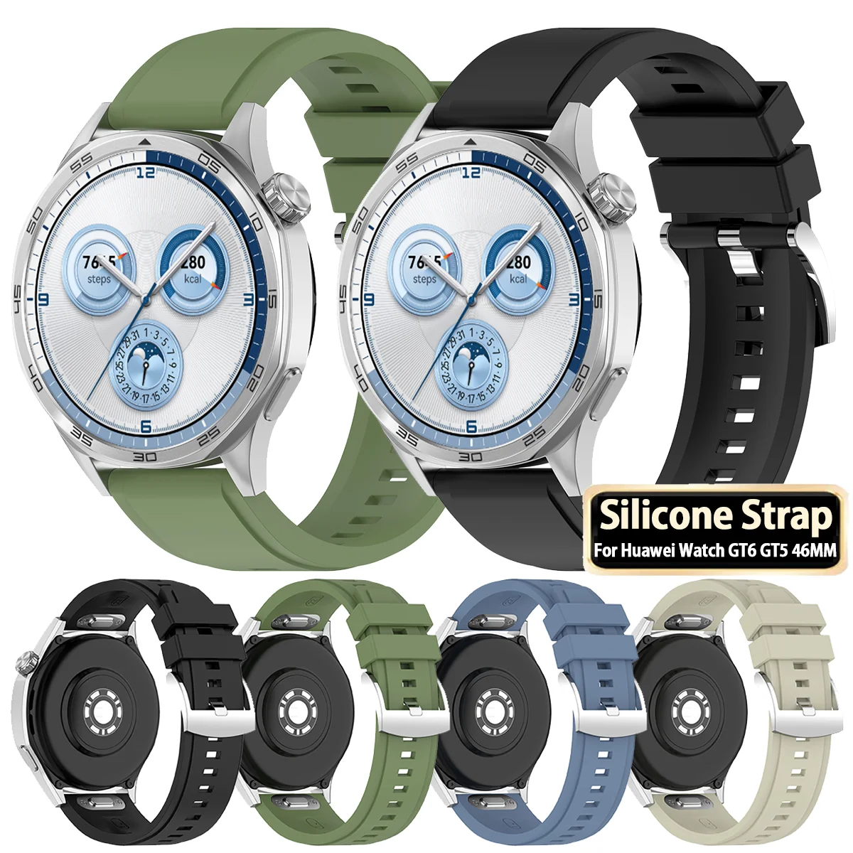For Huawei Watch GT6 Pro 46mm Silicone Sports Strap Colors Soft Bracelet Band for huawei watch GT6 5 4 3 46MM 22MM Watchband
For Huawei Watch GT6 Pro 46mm Silicone Sports Strap Colors Soft Bracelet Band for huawei watch GT6 5 4 3 46MM 22MM Watchband