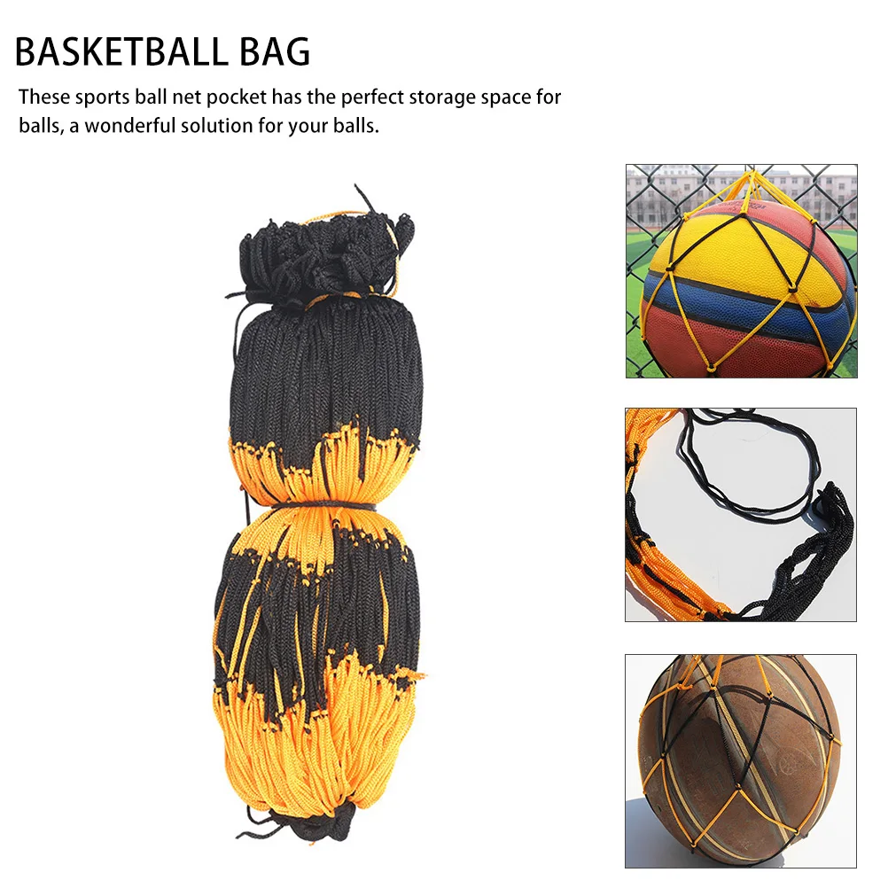 12pcs Wear-resistant Basketball Net Bag Thickened Nylon Mesh Sports Equipment Bags for Soccer Volleyball Balls Storage Portable
12pcs Wear-resistant Basketball Net Bag Thickened Nylon Mesh Sports Equipment Bags for Soccer Volleyball Balls Storage Portable