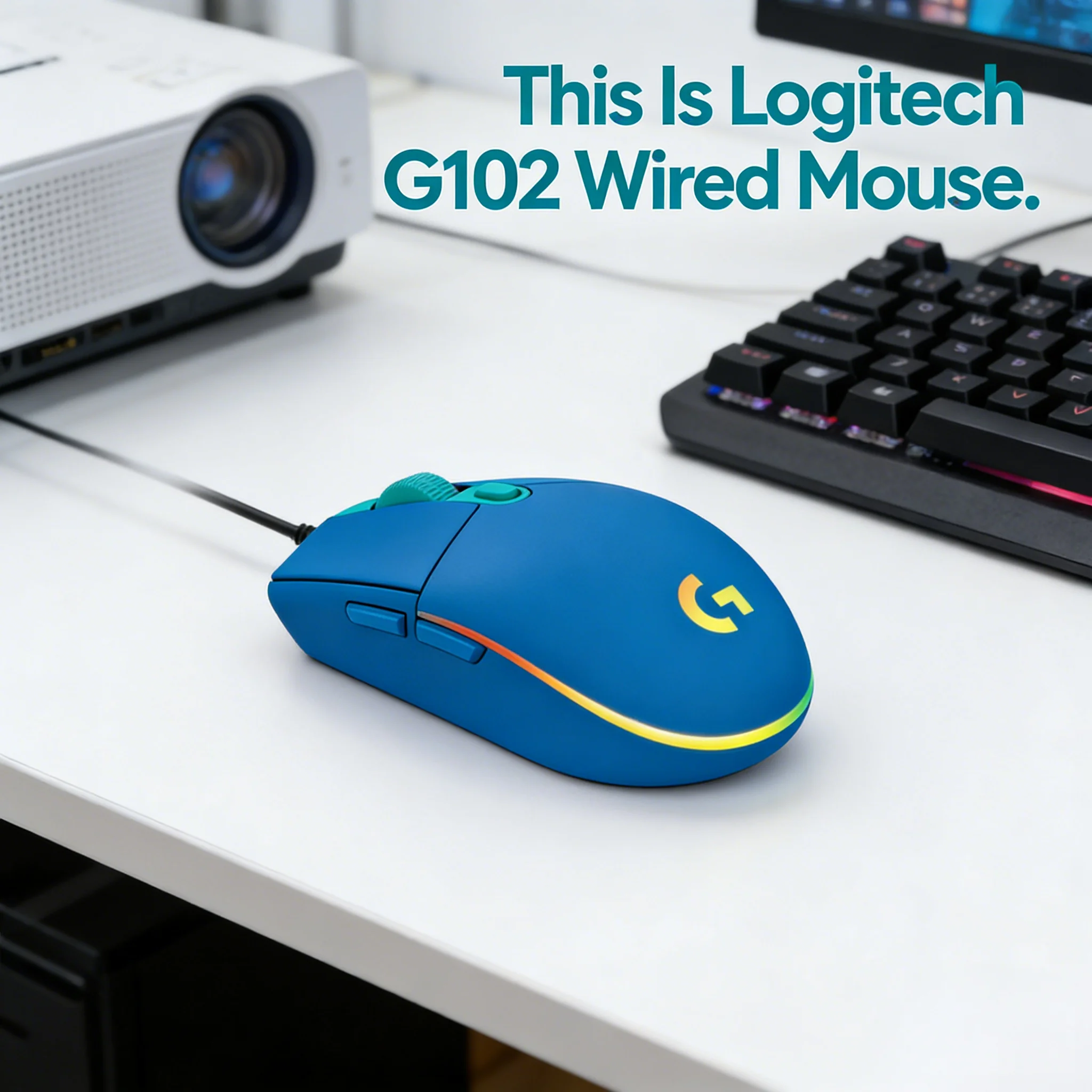 Игровая мышь Logitech G102 RGB, легкая, 6 кнопок, профессионального уровня
Игровая мышь Logitech G102 RGB, легкая, 6 кнопок, профессионального уровня