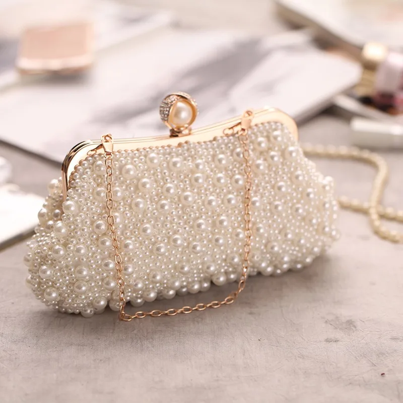 Handmade String - Embroidered Pearl Dinner Bag, Embroidered Bead Clutch, Beige For Wedding & New Year Carteras De Fiesta Flores
Handmade String - Embroidered Pearl Dinner Bag, Embroidered Bead Clutch, Beige For Wedding & New Year Carteras De Fiesta Flores