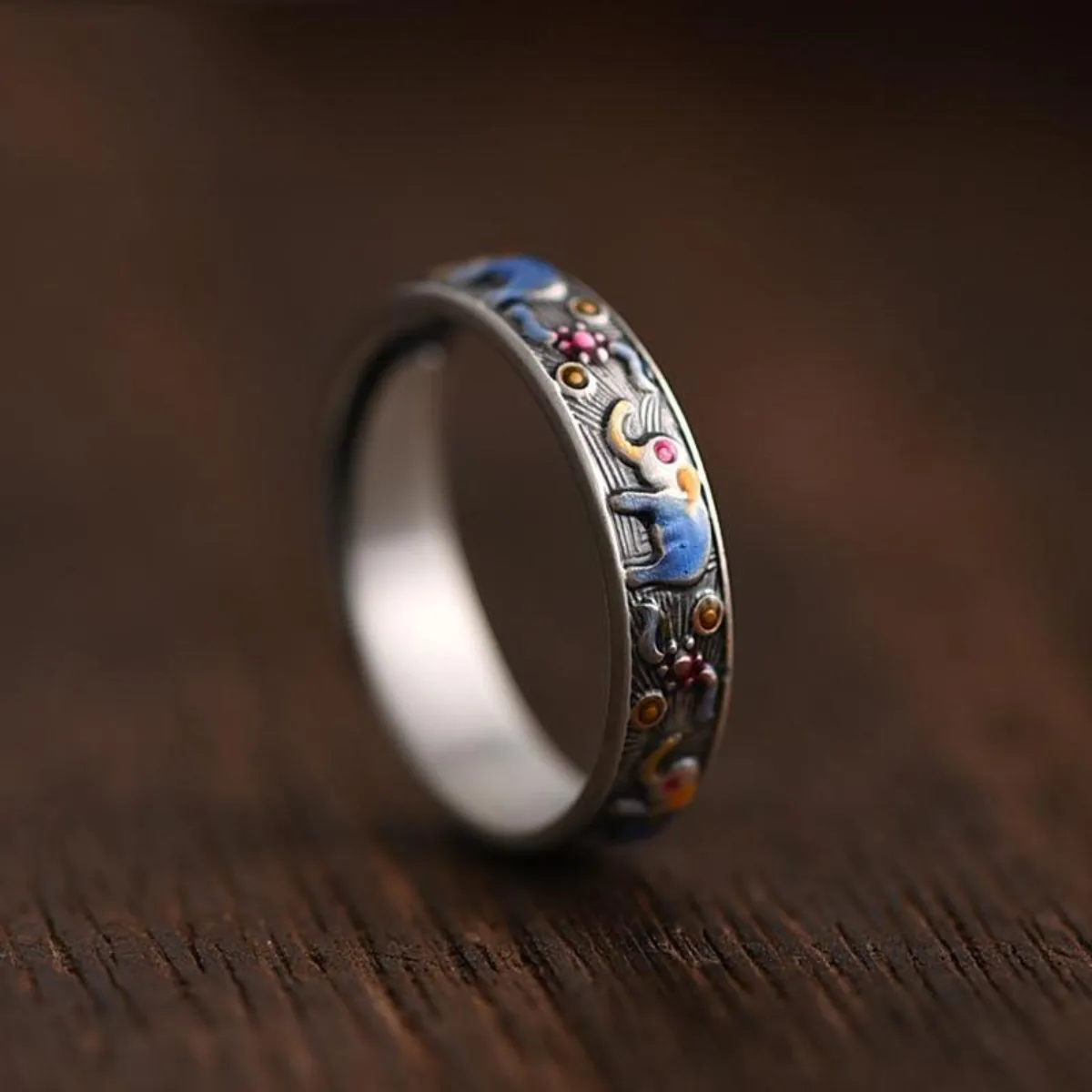 Adjustable Enamel Elephant Ring, Stainless Steel Color Painting Jewelry for Women Men, Comfort Fit Daily Wear Gift Idea
Adjustable Enamel Elephant Ring, Stainless Steel Color Painting Jewelry for Women Men, Comfort Fit Daily Wear Gift Idea
