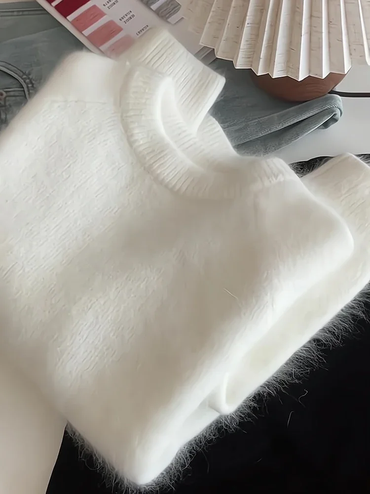Women Sweater Womens Winter Sweaters Pullover Traf Female Knitting Overszie Long Sleeve Loose Knitted Outerwear Ropa De Mujer
Women Sweater Womens Winter Sweaters Pullover Traf Female Knitting Overszie Long Sleeve Loose Knitted Outerwear Ropa De Mujer