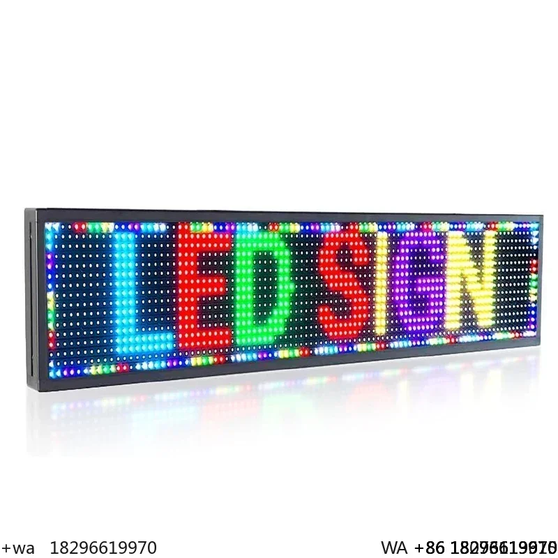 Custom Indoor Outdoor LED Display Luminous Scrolling Light Emitting Screen
Custom Indoor Outdoor LED Display Luminous Scrolling Light Emitting Screen