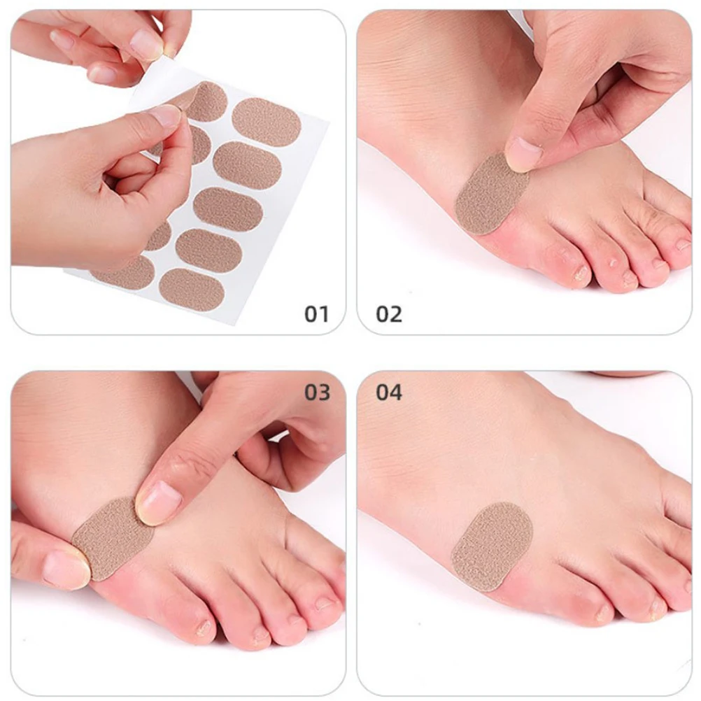10pcs 10 Sheets Anti-wear Foot Stickers Simple Heel Patches Care Feet Protectors Invisible Rear Adhesive Flannel Multi-purpose
10pcs 10 Sheets Anti-wear Foot Stickers Simple Heel Patches Care Feet Protectors Invisible Rear Adhesive Flannel Multi-purpose