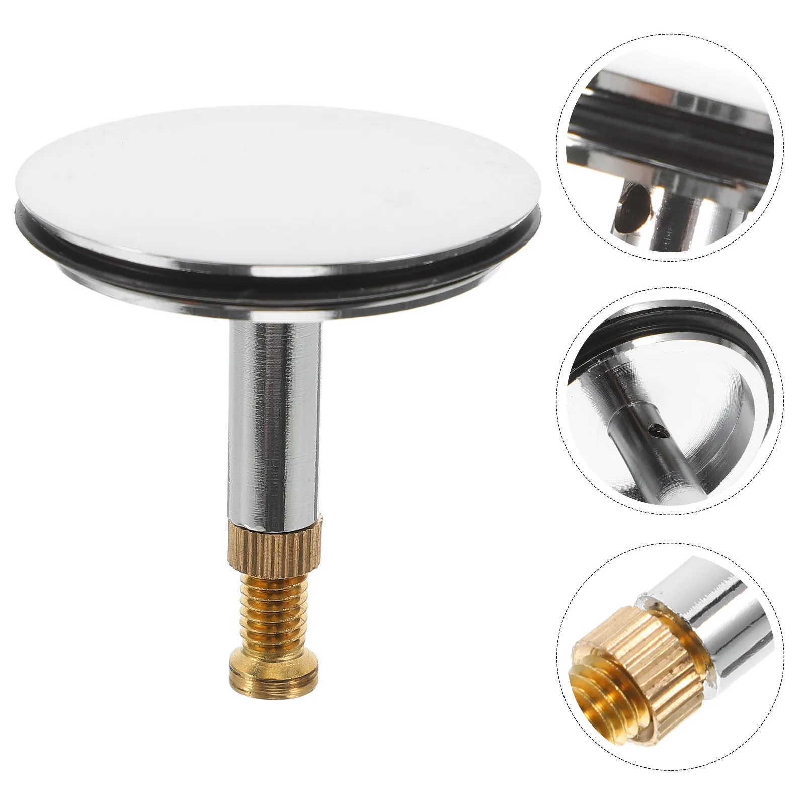 Rotating Adjustable Bathtub Drain Stopper Tub Plug Universal Seal Replacement for Bathroom Kitchen Bath Accessories
Rotating Adjustable Bathtub Drain Stopper Tub Plug Universal Seal Replacement for Bathroom Kitchen Bath Accessories