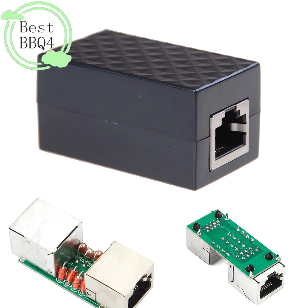 BBQ4 1 шт. RJ45 LAN-адаптер Ethernet RJ-45 с грозозащитой, устройство защиты от перенапряжения для Ethernet-сети
BBQ4 1 шт. RJ45 LAN-адаптер Ethernet RJ-45 с грозозащитой, устройство защиты от перенапряжения для Ethernet-сети