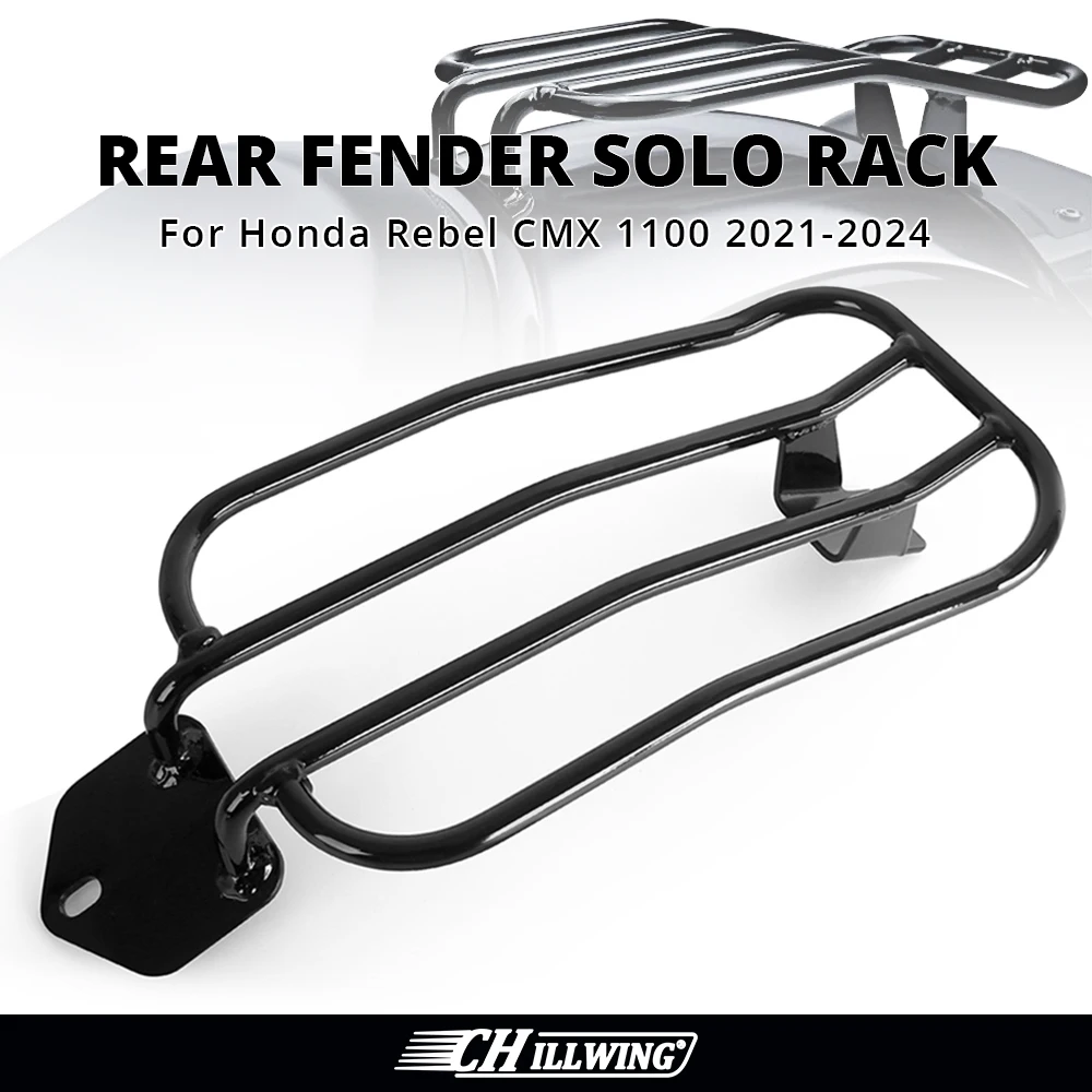 Fit for Honda Rebel CMX 1100 DCT CM1100 2021-2024 Motorcycle Black Luggage Rest Racks Rear Fender Solo Rack
Fit for Honda Rebel CMX 1100 DCT CM1100 2021-2024 Motorcycle Black Luggage Rest Racks Rear Fender Solo Rack