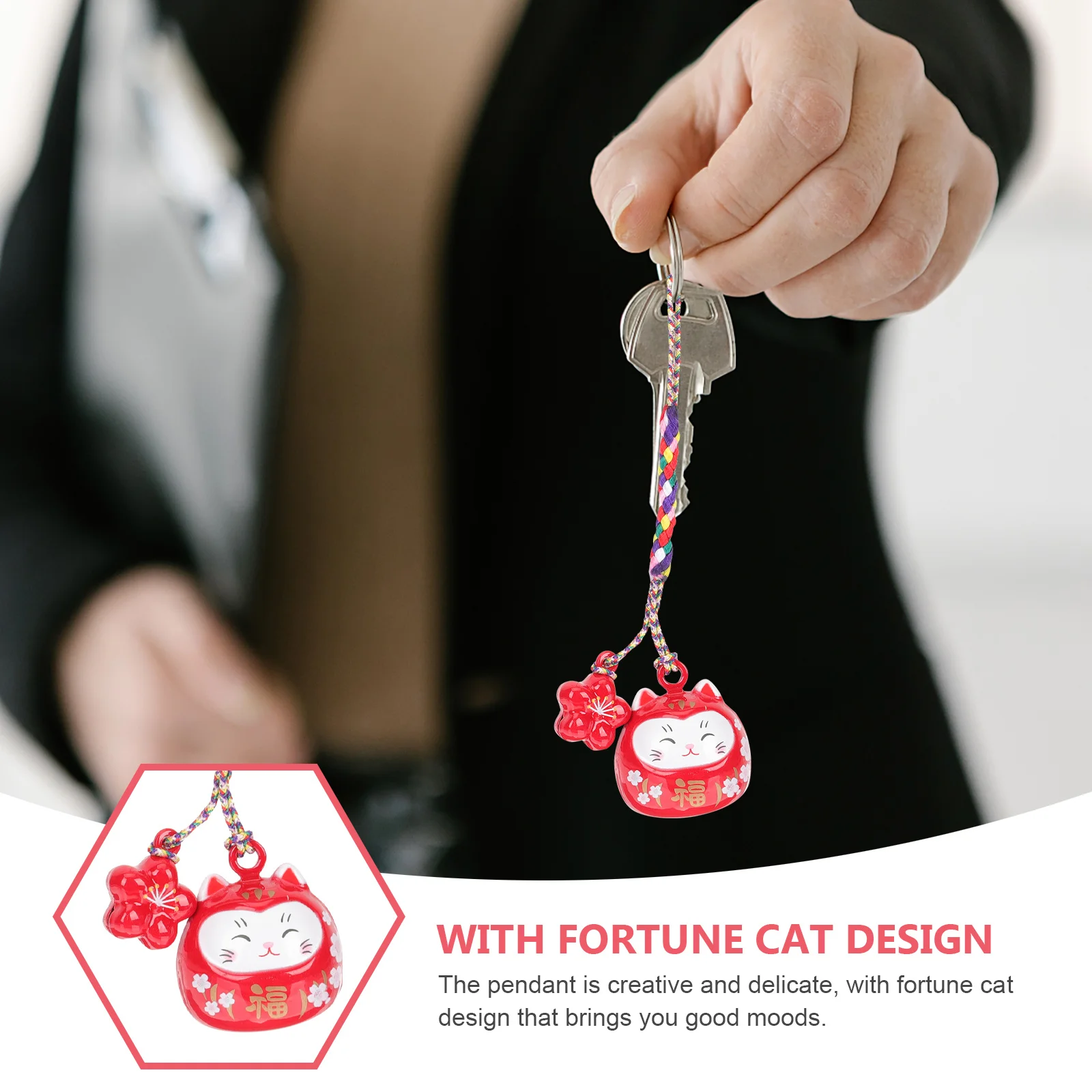 Ceramic Copper Fortune Cat Pendant Bag Backpack Key Phone Hanging Decor Exquisite Lightweight Long Lasting Use Gift Idea
Ceramic Copper Fortune Cat Pendant Bag Backpack Key Phone Hanging Decor Exquisite Lightweight Long Lasting Use Gift Idea
