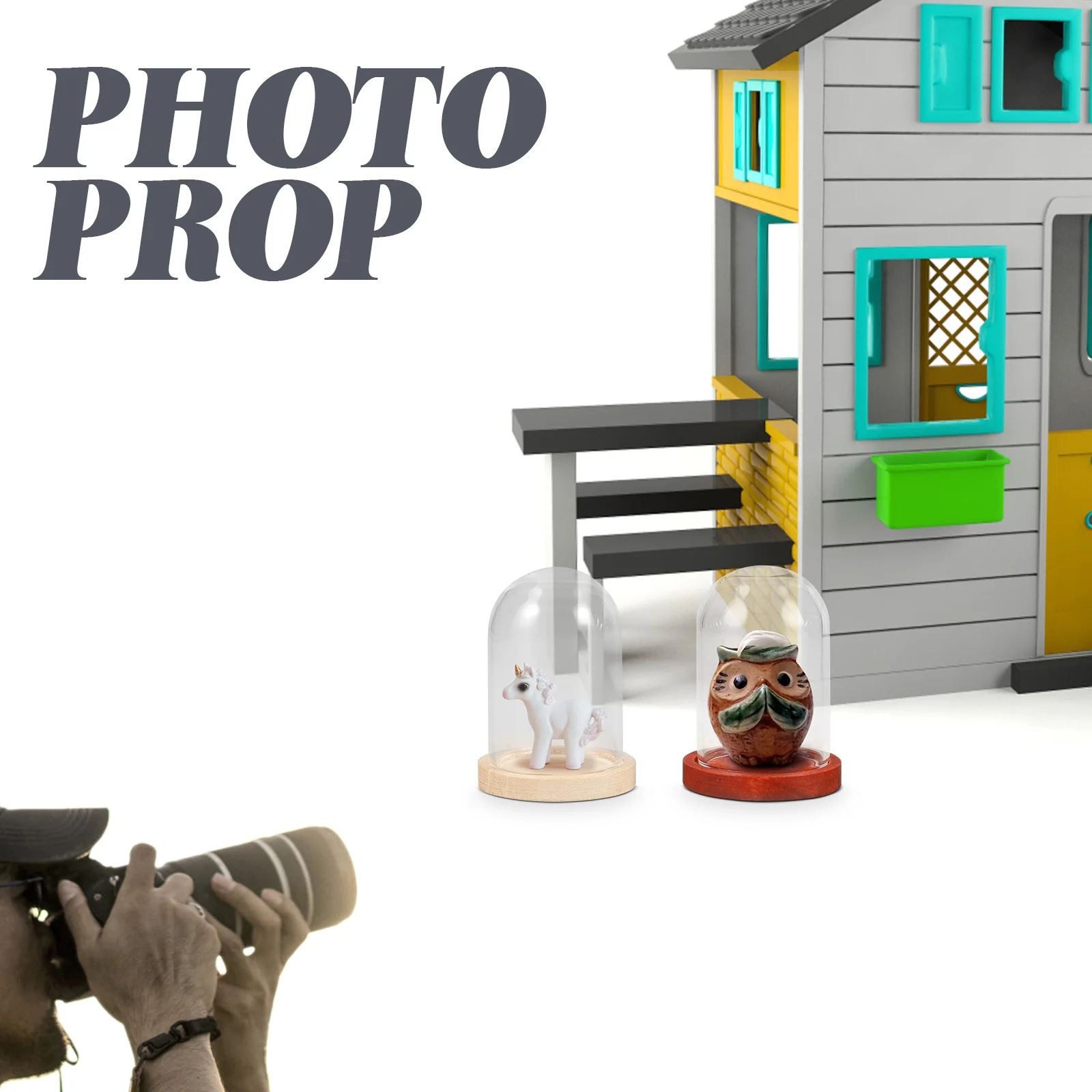 3Sets Mini Glass Dome Wood Base Micro-Landscape Holder Transparent Flower Aquarium DIY Cover Display Decorative Glass Cloche
3Sets Mini Glass Dome Wood Base Micro-Landscape Holder Transparent Flower Aquarium DIY Cover Display Decorative Glass Cloche