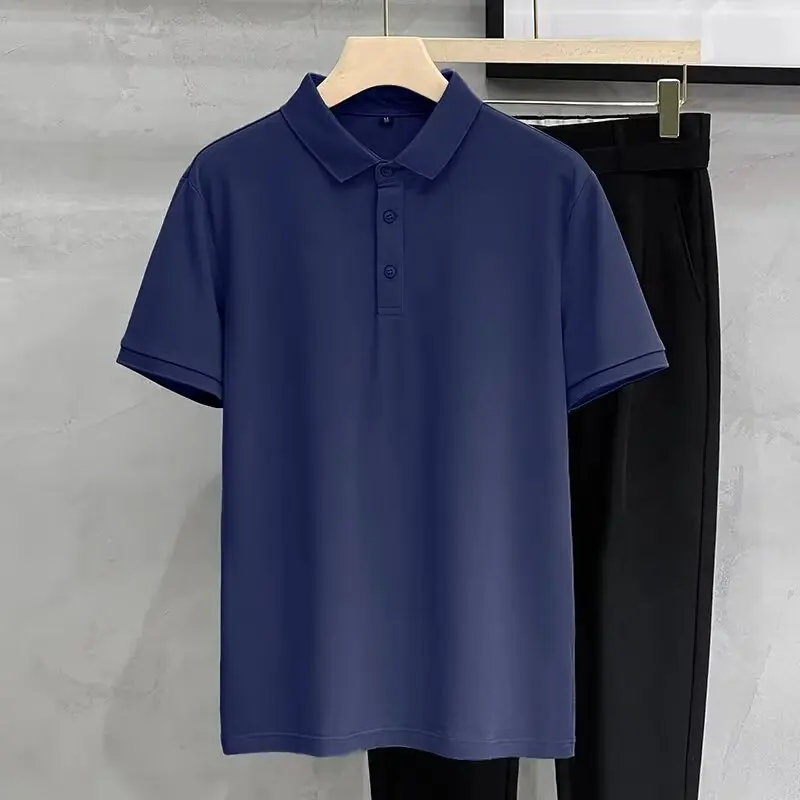New summer lapel wholesale polo shirt slim short sleeve men Korean version simple fashion versatile half sleeve T-shirt
New summer lapel wholesale polo shirt slim short sleeve men Korean version simple fashion versatile half sleeve T-shirt