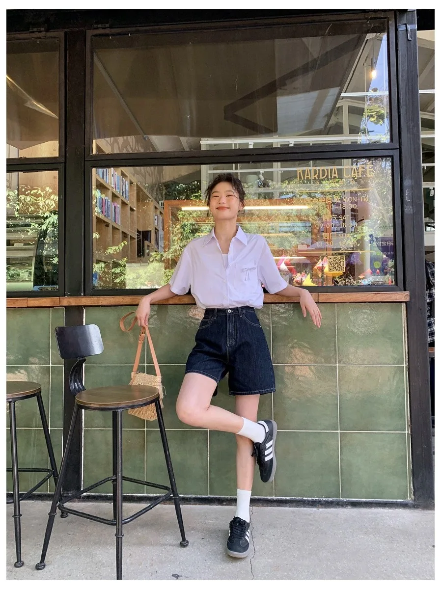 plus Size Retro Denim Jeans Women's Summer New Style Pear Shape High Waist Slimming Casual Wide Leg Straight Short Pants
plus Size Retro Denim Jeans Women's Summer New Style Pear Shape High Waist Slimming Casual Wide Leg Straight Short Pants
