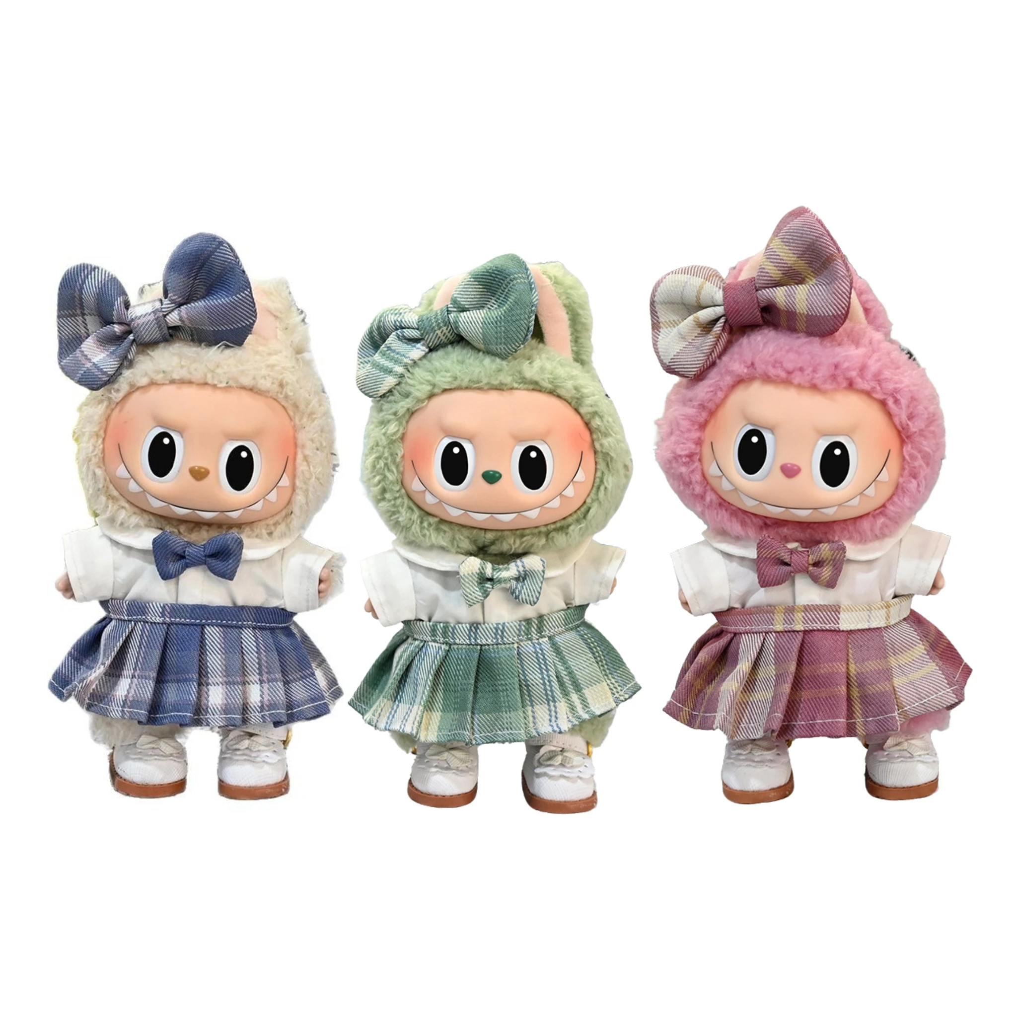 For 15-17cm Ropa Labubu Mini Doll'S Clothes Outfit Accessories and 10cm cotton doll Sweet Strap Skirt Leather Shoes Clothing
For 15-17cm Ropa Labubu Mini Doll'S Clothes Outfit Accessories and 10cm cotton doll Sweet Strap Skirt Leather Shoes Clothing