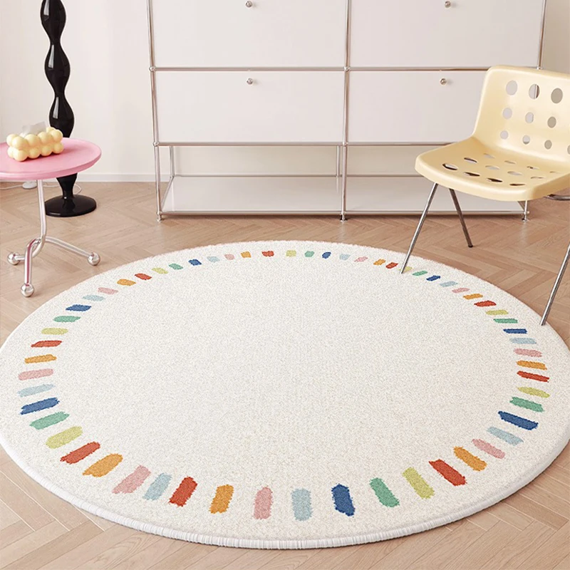 Round Living Room Carpet Colorful Polka Dot Carpets Fluffy Soft Floor Mat Cute Sweet Girl Home Decoration Rug for Bedroom
Round Living Room Carpet Colorful Polka Dot Carpets Fluffy Soft Floor Mat Cute Sweet Girl Home Decoration Rug for Bedroom