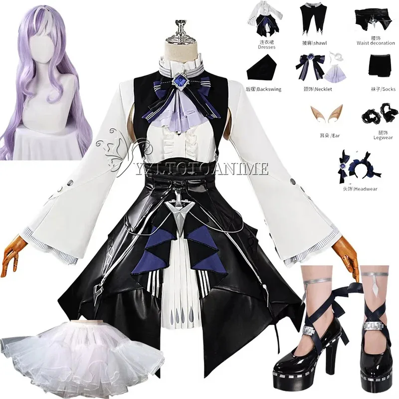Game Zenless Zone Zero Vivian Cosplay Costume Full Set Uniform Vivian Cosplay Costume Wig Shoes Props XS-3XL
Game Zenless Zone Zero Vivian Cosplay Costume Full Set Uniform Vivian Cosplay Costume Wig Shoes Props XS-3XL