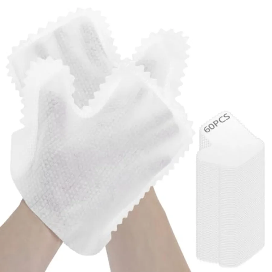 White Microfiber Dusting Gloves, 60 Pieces Dusting Mitt, Wipes Feather Dusters, Dual-Sided Disposable
White Microfiber Dusting Gloves, 60 Pieces Dusting Mitt, Wipes Feather Dusters, Dual-Sided Disposable