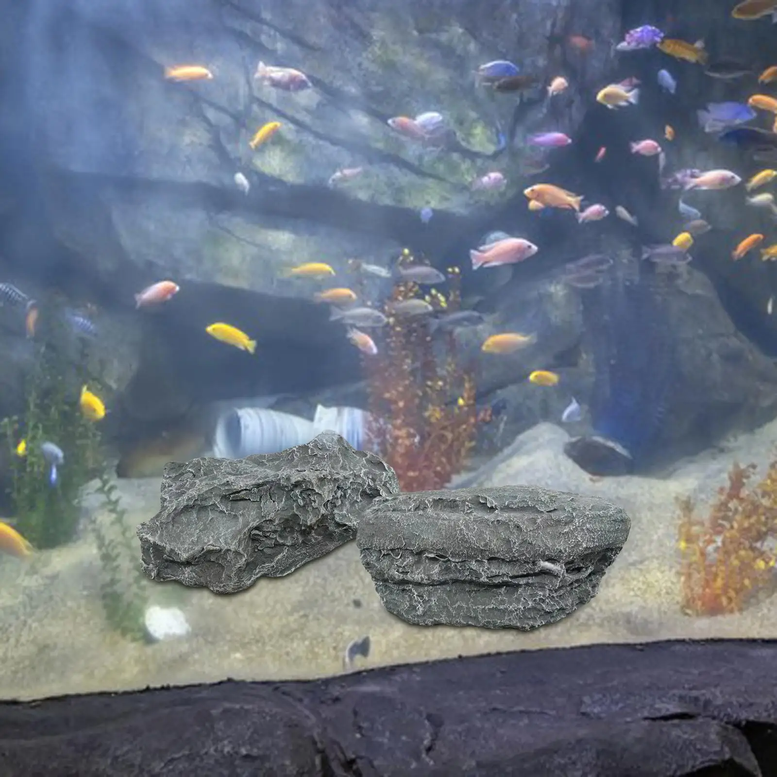 Simulation Rockery Faux Rock Diorama Supplies Resin Fish Tank Decor Fairy Garden Accessories for Terrarium Courtyard Bonsai
Simulation Rockery Faux Rock Diorama Supplies Resin Fish Tank Decor Fairy Garden Accessories for Terrarium Courtyard Bonsai