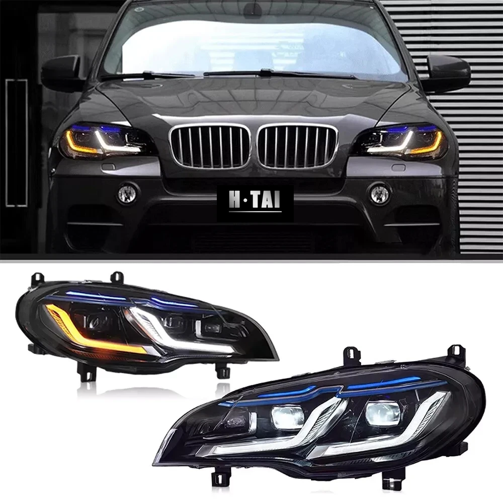 Pair Headlight assembly For BMW X5 E70 2007-2013 Headlamp Daytime Running Lights High Beam Low Beam Turn Signal LED Head Lights
Pair Headlight assembly For BMW X5 E70 2007-2013 Headlamp Daytime Running Lights High Beam Low Beam Turn Signal LED Head Lights