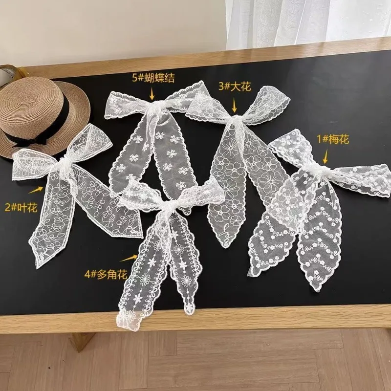 Sweet Lace Long Strap Hair Band Bag Ribbon Niche Neck Choker Cute Small Scarf Decor Women Accessories for Daily Outfits Hair
Sweet Lace Long Strap Hair Band Bag Ribbon Niche Neck Choker Cute Small Scarf Decor Women Accessories for Daily Outfits Hair
