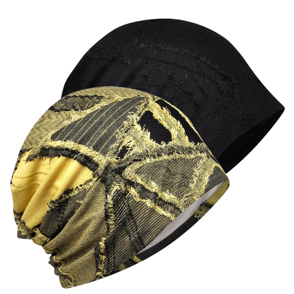 2pcs Summer Hat Turban Headscarf Elastic Beanie Cotton Women Headwear Breathable Sweat Absorption Soft Durable Comfortable
2pcs Summer Hat Turban Headscarf Elastic Beanie Cotton Women Headwear Breathable Sweat Absorption Soft Durable Comfortable