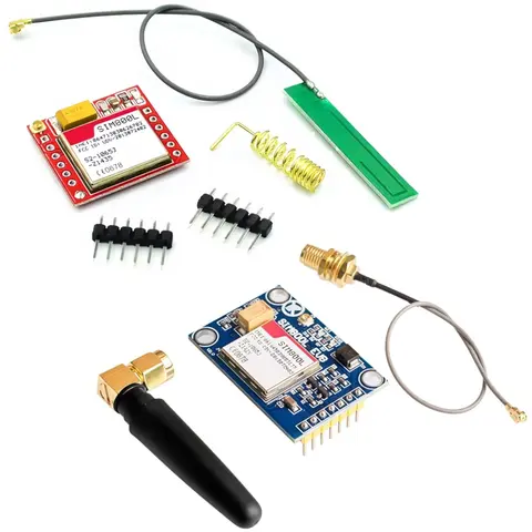 Module GSM GPRS sans fil SIM800L V2.0 5V, quadri-bande avec antenne, carte Micro SIM, carte centrale, Port série TTL pour arduino