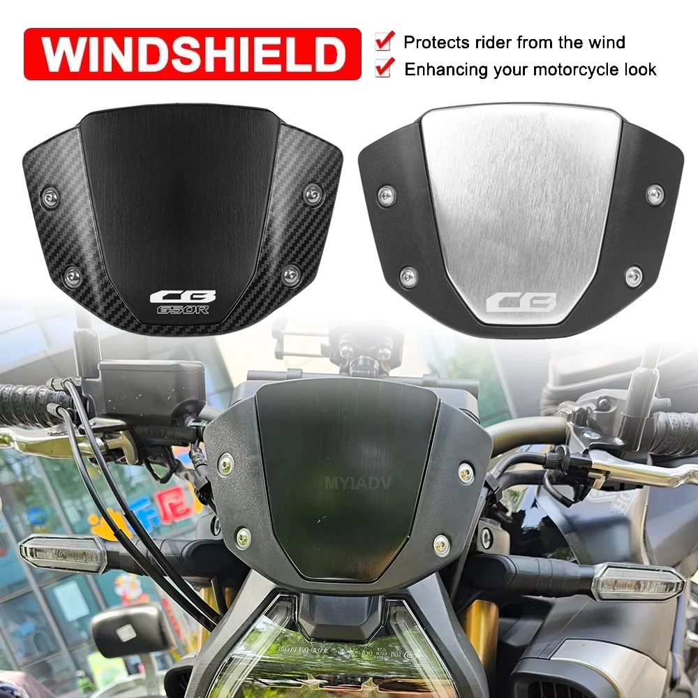 Motorcycle Windshield Windscreen For Honda CB650R cb650r CB 650 R 650R 2024 2025 Front Sport Wind Deflector Cover With Bracket
Motorcycle Windshield Windscreen For Honda CB650R cb650r CB 650 R 650R 2024 2025 Front Sport Wind Deflector Cover With Bracket