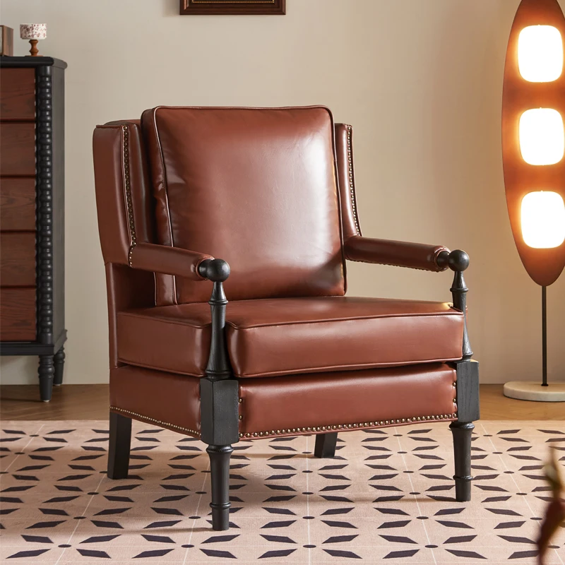 Middle Ancient French Retro Solid Wood Removable & Installable Home Single Chair Living Room Bedroom Balcony
Middle Ancient French Retro Solid Wood Removable & Installable Home Single Chair Living Room Bedroom Balcony