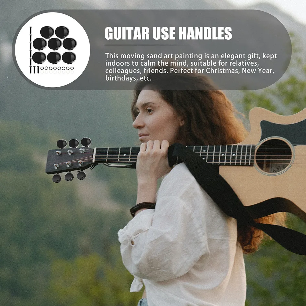 8pcs Guitar Tuning Peg Buttons Metal Replacement For Acoustic Electric Guitar Classical Bass Tuners Parts Instrument Accessories
8pcs Guitar Tuning Peg Buttons Metal Replacement For Acoustic Electric Guitar Classical Bass Tuners Parts Instrument Accessories