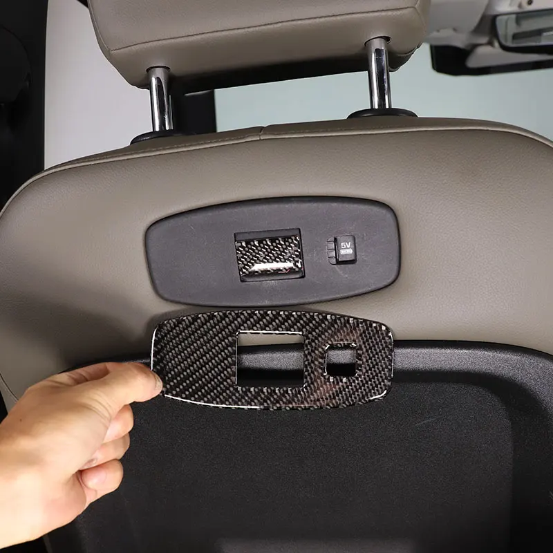 For Land Rover Defender 110 130 2020-24 Soft Carbon Fiber Car Seat Rear Charging Port Panel Cover Trim Stickers Car Accessories
For Land Rover Defender 110 130 2020-24 Soft Carbon Fiber Car Seat Rear Charging Port Panel Cover Trim Stickers Car Accessories