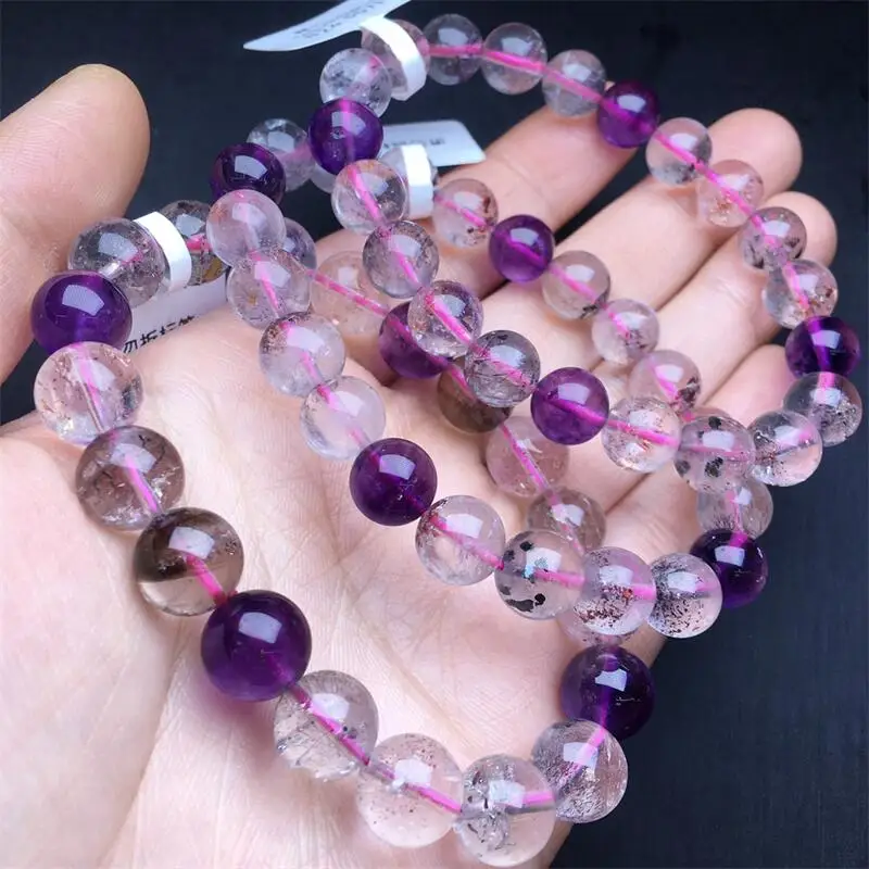 10MM Natural Super Seven Quartz Bracelet Handmade Real Jewelry Woman Men Unisex Stretch Holiday Gift 1PCS
10MM Natural Super Seven Quartz Bracelet Handmade Real Jewelry Woman Men Unisex Stretch Holiday Gift 1PCS