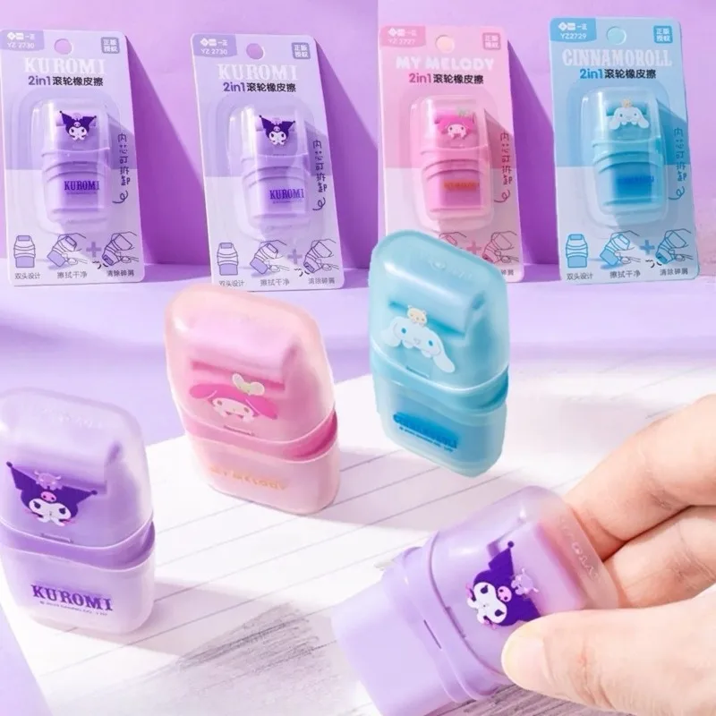 New Kawaii Sanrio Kuromi Roller Eraser Cartoon High Beauty Eraser Error Correction and Character Correction Children's Toy Gift
New Kawaii Sanrio Kuromi Roller Eraser Cartoon High Beauty Eraser Error Correction and Character Correction Children's Toy Gift