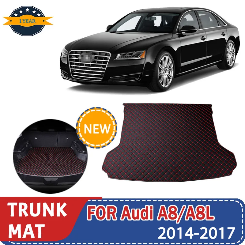For Audi A8/A8L 2014-2017 Artificial Leather Car Trunk Mat Rear Trunk Cargo Protective Mat Car Interior Accessories
For Audi A8/A8L 2014-2017 Artificial Leather Car Trunk Mat Rear Trunk Cargo Protective Mat Car Interior Accessories