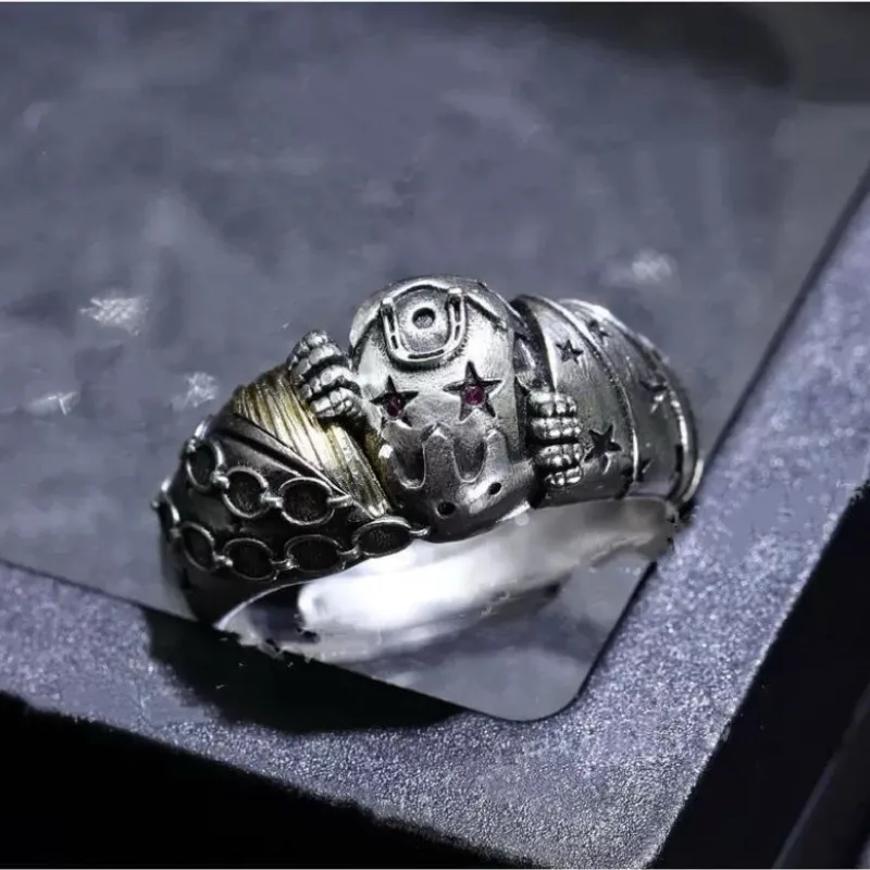 JOJO Fantastic Adventure Yoma Jonny Tooth 4 Impression Ring Men's Personality Trend Versatile Open Ring
JOJO Fantastic Adventure Yoma Jonny Tooth 4 Impression Ring Men's Personality Trend Versatile Open Ring