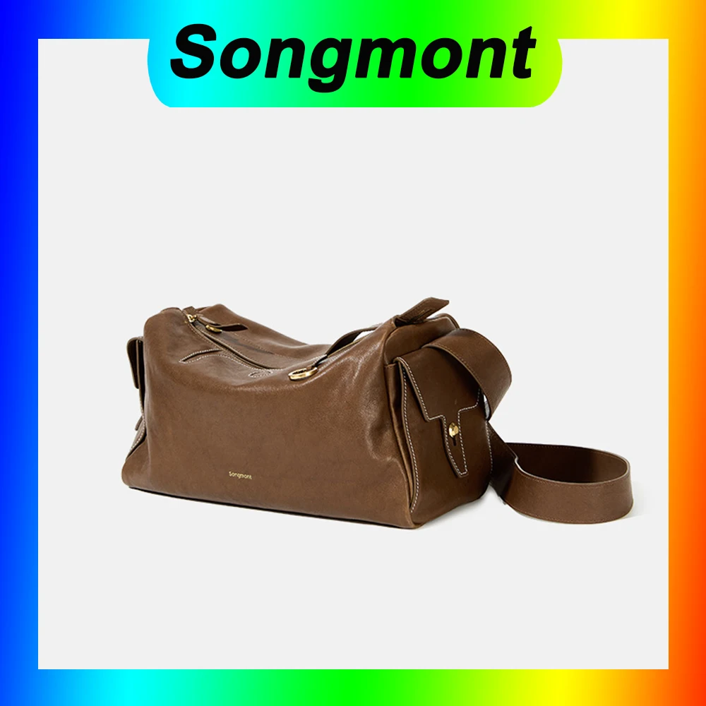 Songmont Camera Bag Medium Follow the Trail Series Viewing Men's and Women's Vegetable Tanned Leather Shoulder Crossbody Bag
Songmont Camera Bag Medium Follow the Trail Series Viewing Men's and Women's Vegetable Tanned Leather Shoulder Crossbody Bag