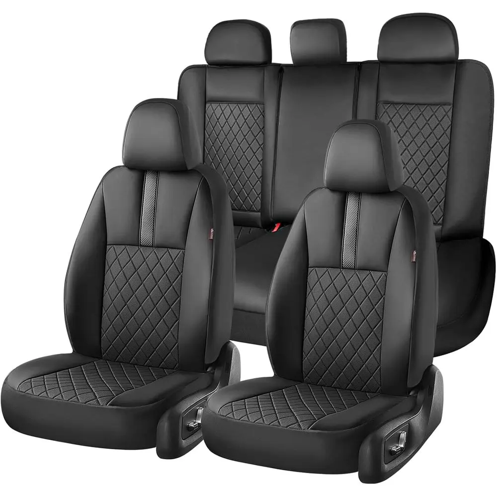 Car Seat Covers ull Set, Automotive Leather Seat Covers or Car,Unil it ront Back Seat Cover, Non-Slip Waterproo Breathable Car S
Car Seat Covers ull Set, Automotive Leather Seat Covers or Car,Unil it ront Back Seat Cover, Non-Slip Waterproo Breathable Car S