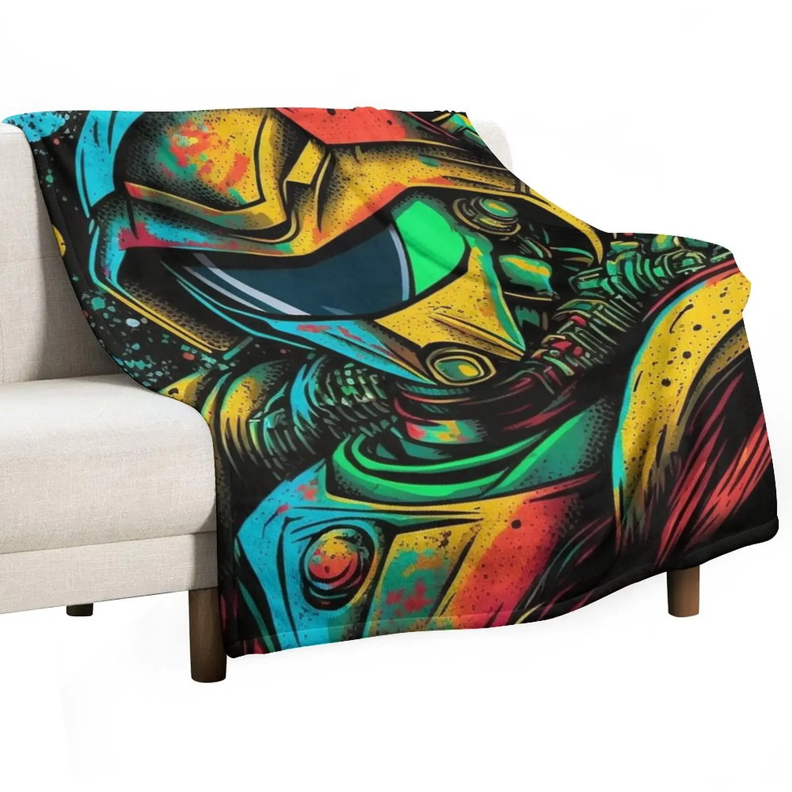 Samus Aran Metroid Graffiti stylized Design Throw Blanket Multi Purpose Soft Warm Blanket for Home Travel
Samus Aran Metroid Graffiti stylized Design Throw Blanket Multi Purpose Soft Warm Blanket for Home Travel