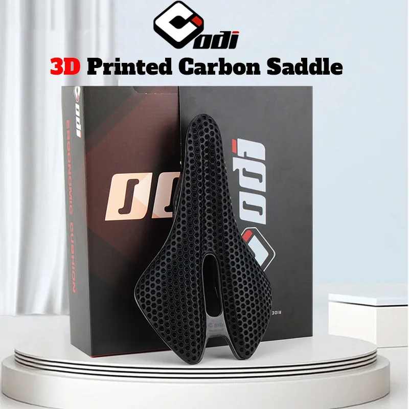 ODI bicycle 3d printed saddle Comfortable bicycle Carbon saddle Cushion Mountain Road bike seat Carbon fiber seat cushion
ODI bicycle 3d printed saddle Comfortable bicycle Carbon saddle Cushion Mountain Road bike seat Carbon fiber seat cushion
