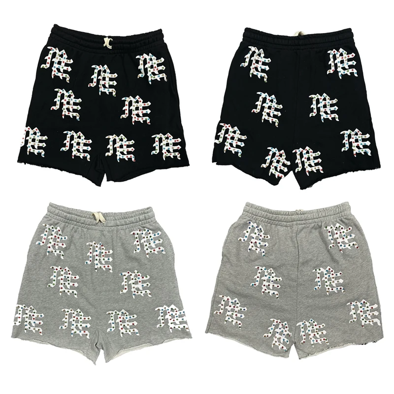 Американские мужские и женские повседневные повседневные брюки MIXED EMOTION, свободные шорты с бриллиантами, летние шорты для тяжелой промышленности, смешанные эмоциональные шорты 
Американские мужские и женские повседневные повседневные брюки MIXED EMOTION, свободные шорты с бриллиантами, летние шорты для тяжелой промышленности, смешанные эмоциональные шорты