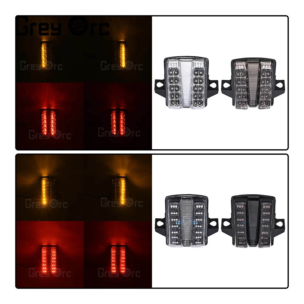 LED Motorcycle Tail Brake Light Rear Turn Signal Function Daytime Running Signal Taillight For Suzuki SV650 2003-2012 SV1000
LED Motorcycle Tail Brake Light Rear Turn Signal Function Daytime Running Signal Taillight For Suzuki SV650 2003-2012 SV1000