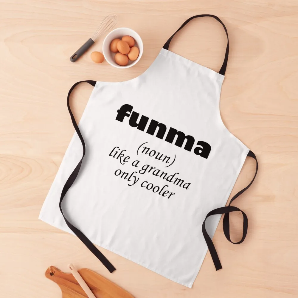 FUNMA Meaning Definition For Mother's Day Grandma Grandmother Essential T-Shirt Apron Woman Work For Men Apron
FUNMA Meaning Definition For Mother's Day Grandma Grandmother Essential T-Shirt Apron Woman Work For Men Apron