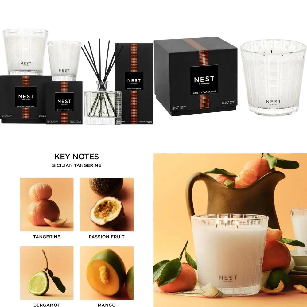 Долговечная свеча с тремя фитилями и ароматом сицилийского мандарина - 21,2 унции, 100 часов горения - многоразовый стеклянный подсвечник
Долговечная свеча с тремя фитилями и ароматом сицилийского мандарина - 21,2 унции, 100 часов горения - многоразовый стеклянный подсвечник