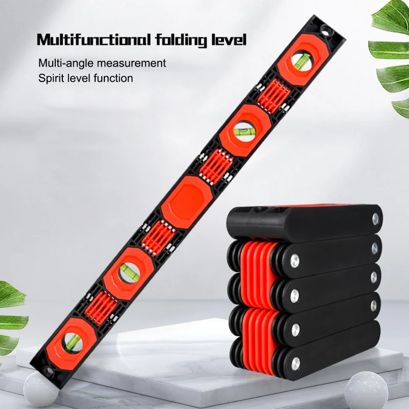 28 Inch Multi-Angle Measuring Woodworking Tools Precise Measuring Ruler Multifunctional Folding Level Magnetic Folding Level
28 Inch Multi-Angle Measuring Woodworking Tools Precise Measuring Ruler Multifunctional Folding Level Magnetic Folding Level