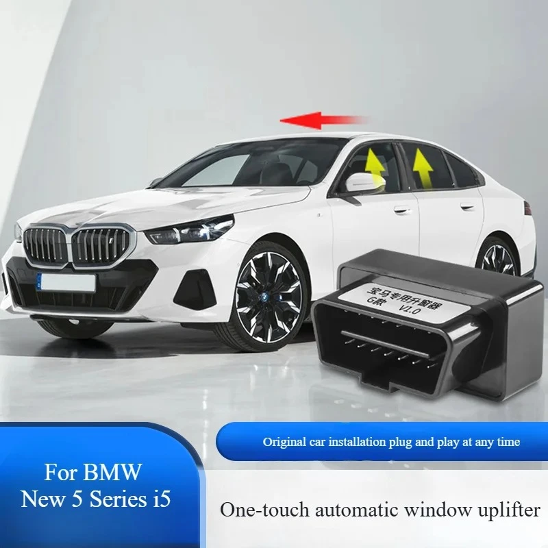 For BMW New 5 Series i5 2024 Car Automatic Window Lifter OBD Plug Closer Module Auto lifter Car Accessory
For BMW New 5 Series i5 2024 Car Automatic Window Lifter OBD Plug Closer Module Auto lifter Car Accessory