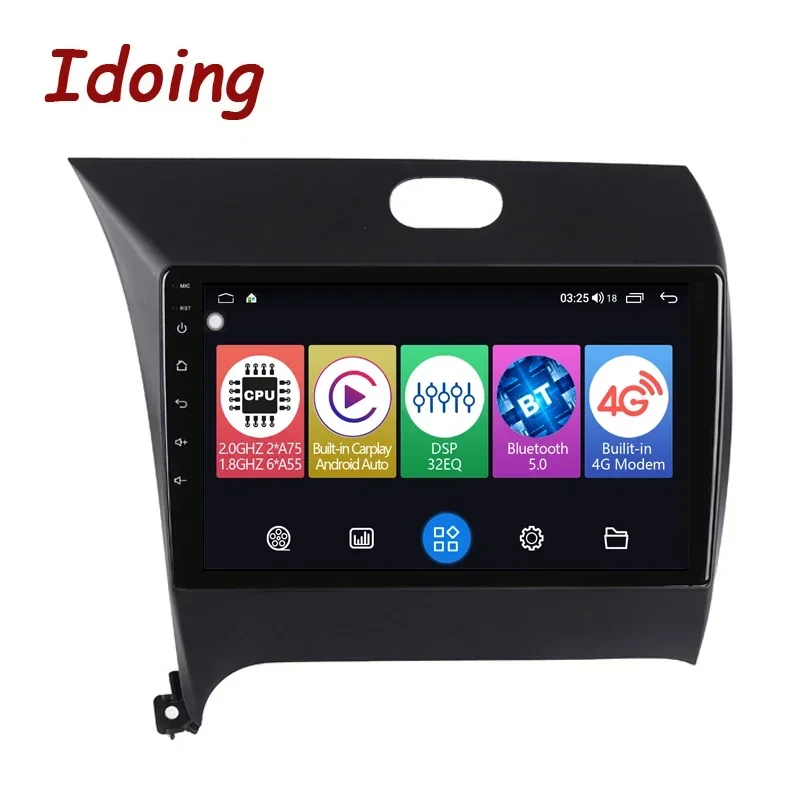Idoing Android автомобильный стерео радиоплеер для KIA K2 Cerato 2 3 Forte 2012-2016 GPS-навигация головное устройство Plug And Play интеллектуальный
Idoing Android автомобильный стерео радиоплеер для KIA K2 Cerato 2 3 Forte 2012-2016 GPS-навигация головное устройство Plug And Play интеллектуальный